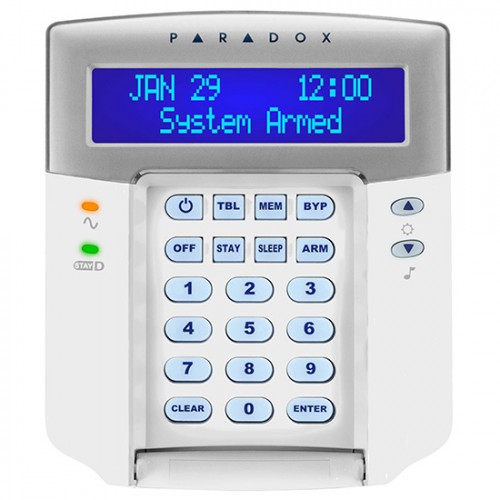 Bàn phím LCD phân vùng kép 32 ký tự PARADOX K32LCD+
