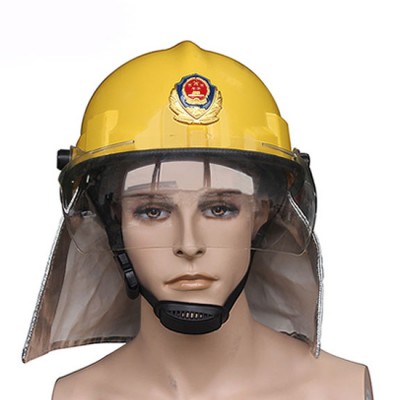 Mũ chống cháy cho lính cứu hỏa có gắn đèn ZHM-01
