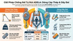 Cuộn dây chống rơi tự động 6m Adela RFA-060W
