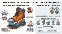 Giày bảo hộ nam cao cổ PARADE AVONO