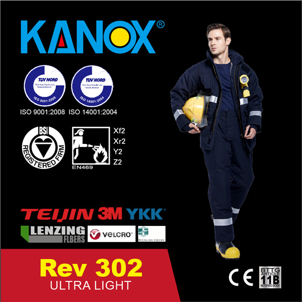 Bộ quần áo chữa cháy KANOX SUPER ARMOR® REV 302 1