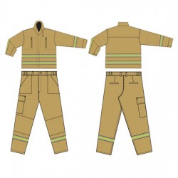 Quần áo phòng cháy chữa cháy theo thông tư 48/2015/TT-BCA