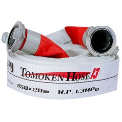 Vòi chữa cháy TOMOKEN D50x20mx1.3Mpa kèm khớp nối GOST