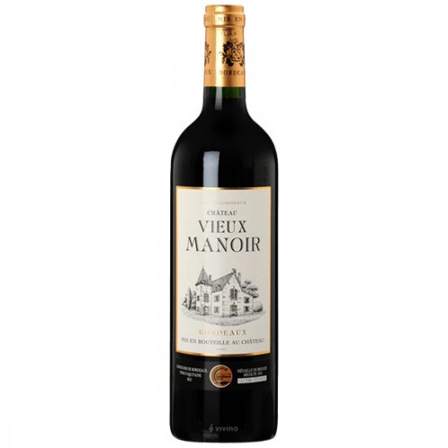 Rượu vang đỏ Pháp Chateau VIEUX MANOIR 750ml