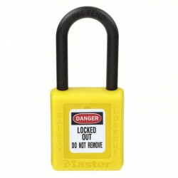 Khóa an toàn cách điện còng nylon 6mm Master Lock 406YLW