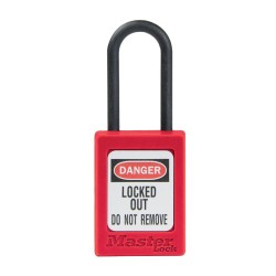 Khóa an toàn cách điện còng nylon 5mm Master Lock S32RED