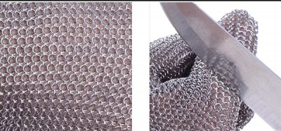 Găng tay chống cắt bằng thép không rỉ 5 ngón