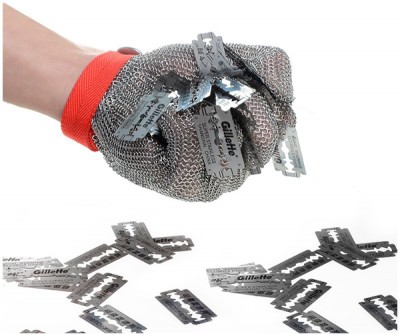 Găng tay chống cắt bằng thép không rỉ 5 ngón