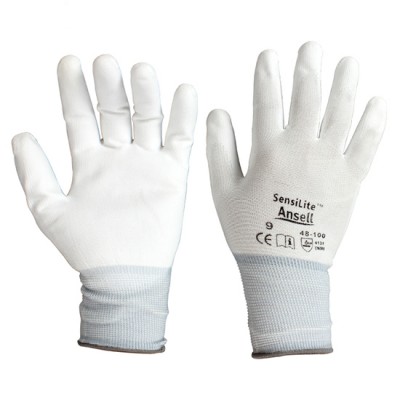 Găng tay chống cắt phủ PU lòng bàn tay Ansell 48-100