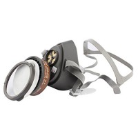 Bộ mặt nạ bảo hộ phòng độc nửa mặt 3M 3200 và 1 phin lọc 3M 3301