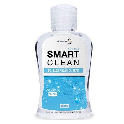 Nước rửa tay sạch khuẩn SMART CLEAN 100ml