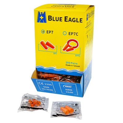 Nút tai giảm ồn xốp mềm không dây Blue Eagle EP7