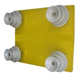 Ghế chân sứ cách điện 15KV GHCĐS-15KV