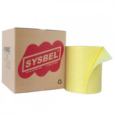 Cuộn giấy thấm xử lý tràn đổ hóa chất nguy hại SYSBEL SCR001