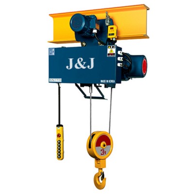 Tời cáp điện dầm đơn 5 tấn J&J JKM5-L6-MH (ML)