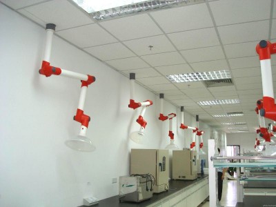 Chụp hút khói bằng nhựa PP 3 khớp nối WJH0604B-1