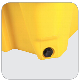 Sàn nhựa chứa phuy chống tràn dầu SYSBEL SPP101 loại 2 phuy