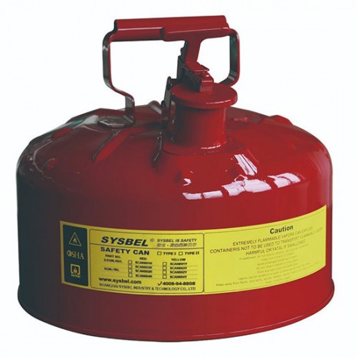 Thùng chứa an toàn hóa chất chống cháy nổ 2.5 Gallon/ 9.5 lít SYSBEL SCAN001R