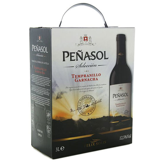 Rượu vang đỏ Tây Ban Nha PENASOL Seleccion Tempranillo Garnacha 3 lít