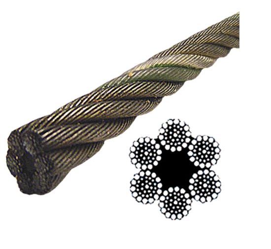 6X37 FC Steel Wire Rope