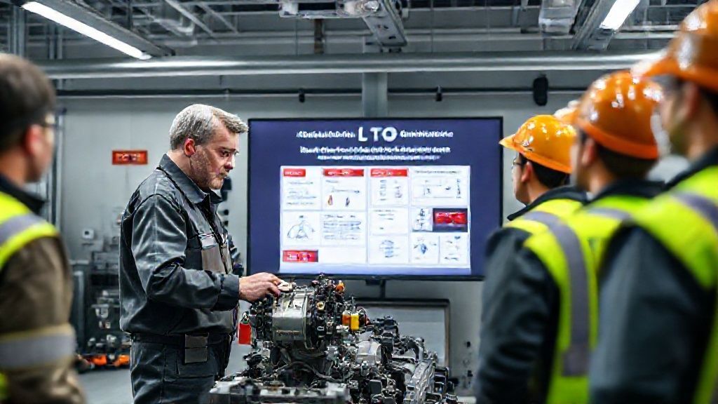 Khóa và gắn thẻ (LOTO) trong ngành công nghiệp ô tô