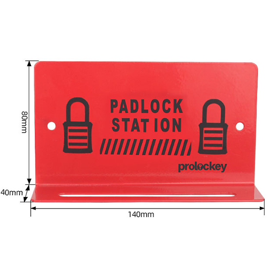 Giá gắn tường treo 5 ổ khóa an toàn PROLOCKEY PLS01 1