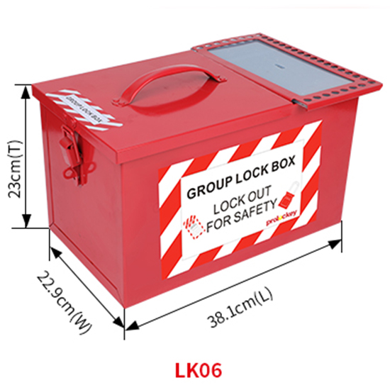 Hộp khóa nhóm di động bằng thép 32 lỗ PROLOCKEY LK06 3