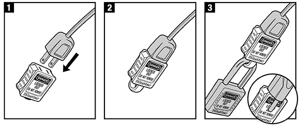 Khóa chặn phích cắm điện Master Lock S2005 2