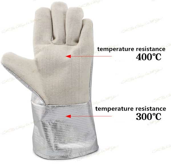 Găng tay chống cháy 300 độ Castong NFRR 15 34