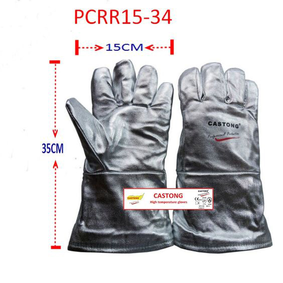 Găng tay chống cháy chịu nhiệt 200 độ C CASTONG PCRR15 34