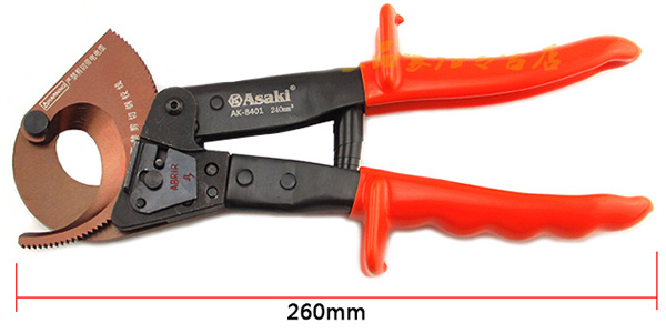 Kềm trợ lực cắt cáp điện Asaki AK 8401 1